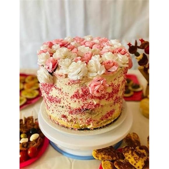 50pcs Pink Roses Artificial Flowers Bulk 1.6" Small Silk Fake Roses Flower Heads - Picture 2 of 7